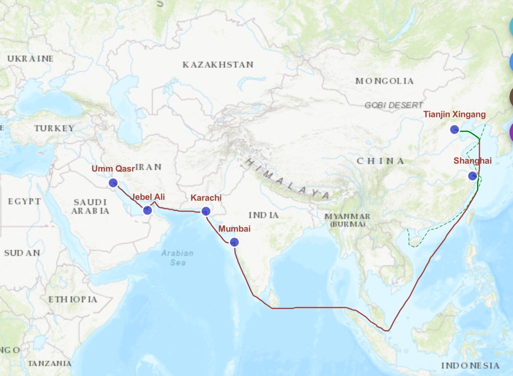 break bulk service  to  PG and India